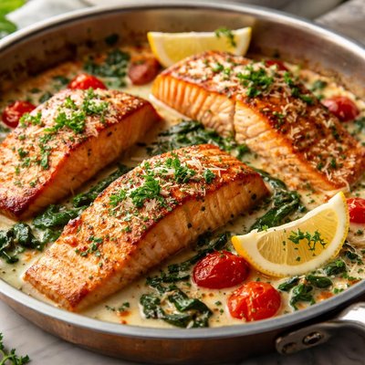 Image of Tuscan Salmon 1