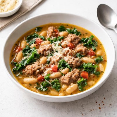 Image of Tuscan Sausage and Bean Soup