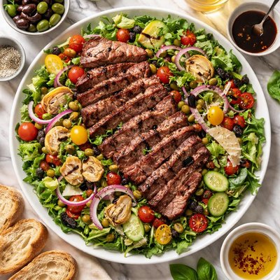 Image of Tuscan Steak and Salad