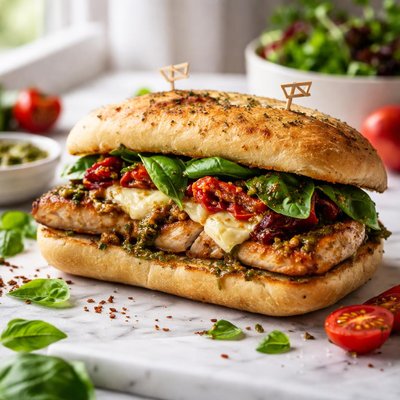 Image of Tuscan Style Grilled Chicken Sandwich