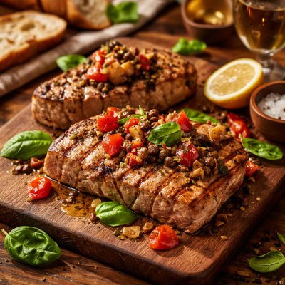 Image of Tuscan Style Grilled Tuna