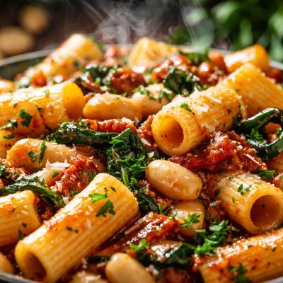 Image of Tuscan Style Pasta and Cannellini