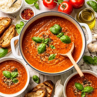 Image of Tuscan Tomato Basil Soup