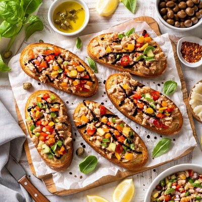 Image of Tuscan Tuna Bruschetta