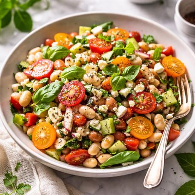 Image of Tuscan White Bean Salad