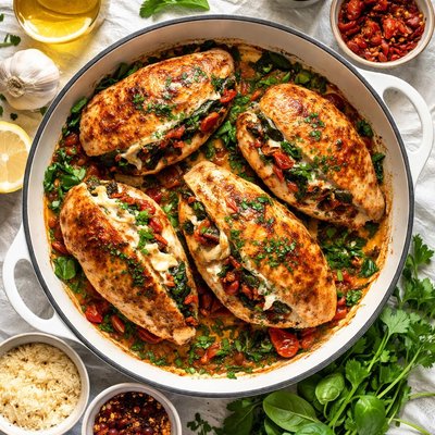 Image of Tuscany Stuffed Chicken Breasts