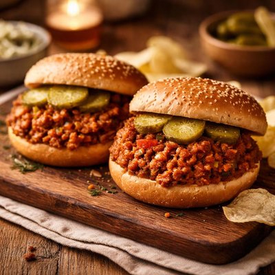 Image of Tvp Vegan Sloppy Joes