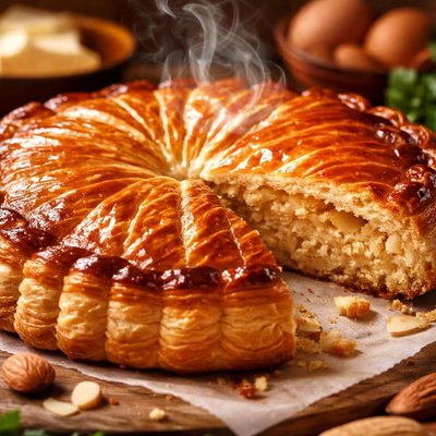Image of Twelfth Night Cake or King Cake Galette Des Rois