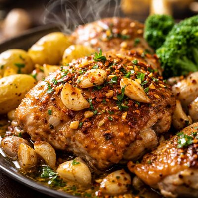 Image of Twenty Garlic Chicken Dinner