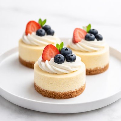 Image of Twice Baked Jumbo Mini Cheesecakes