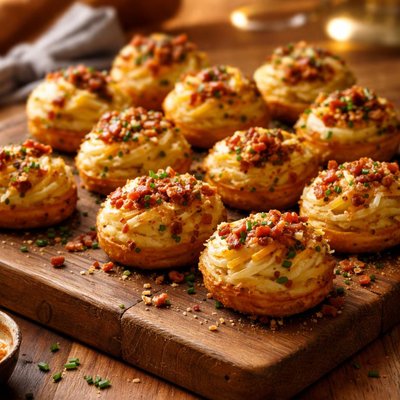 Image of Twice Baked Potato Puffs