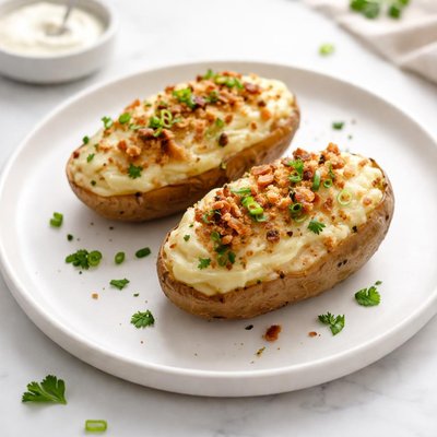 Image of Vegan Twice Baked Potatoes