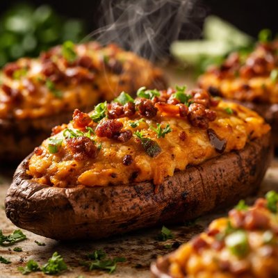 Image of Twice Baked Sweet Potatoes