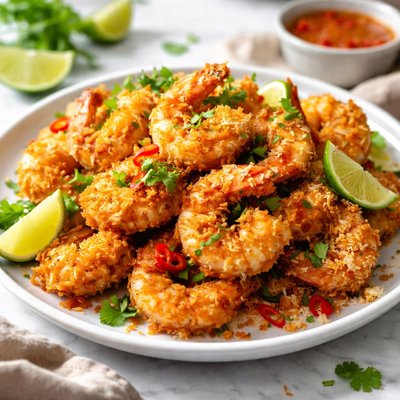 Image of Twice Cooked Coconut Shrimp