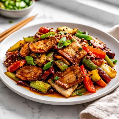 Image of Twice Cooked Pork Stir Fry