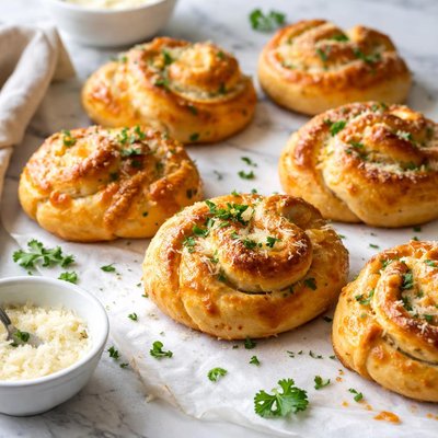 Image of Twisted Cheddar Rolls