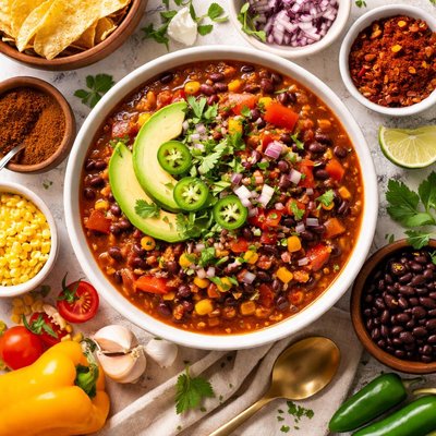 Image of Two Bean Chili Vegetarian