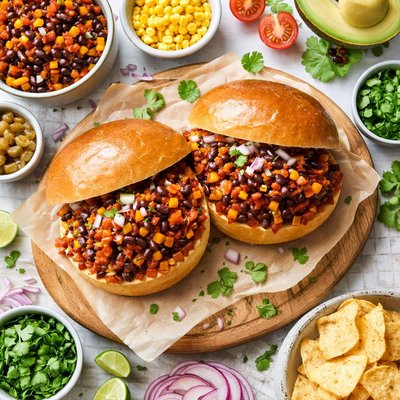 Image of Two Bean Sloppy Joes Vegetarian