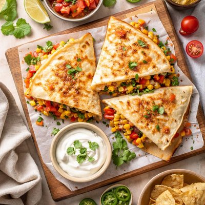 Image of Two Cheese Quesadillas