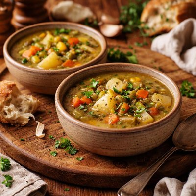 Image of Two Potato Vegetable Soup