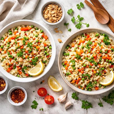 Image of Two Rice Pilaf