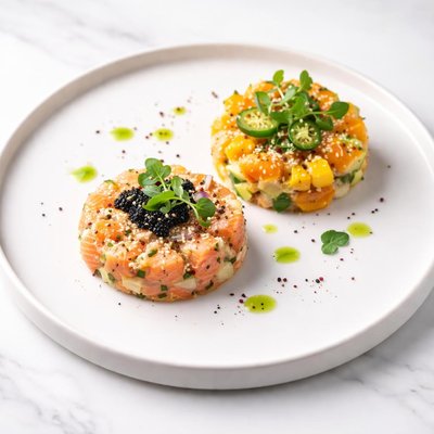 Image of Two Salmons Tartare