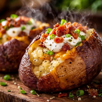 Image of Two Tone Baked Potatoes