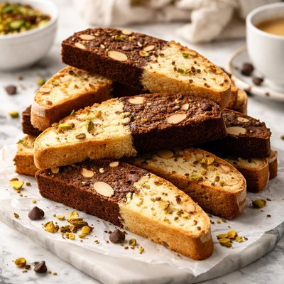 Image of Two Tone Biscotti