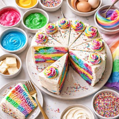 Image of Tye Dye Cake