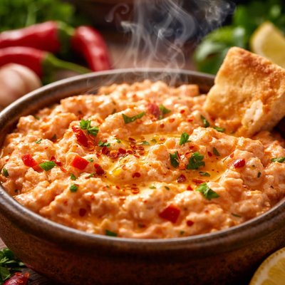 Image of Tyrokafteri Greek Hot Pepper Cheese Dip