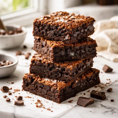 Image of Uber Fudgy Brownies