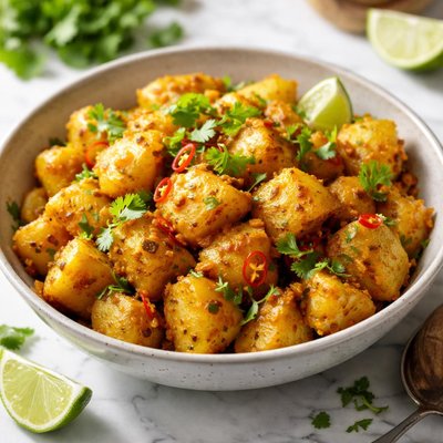 Image of Ugandan Curried Potatoes