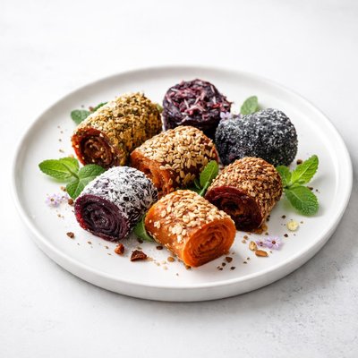 Image of Ukrainian Dried Fruit Candy Ovochevi Konfeti