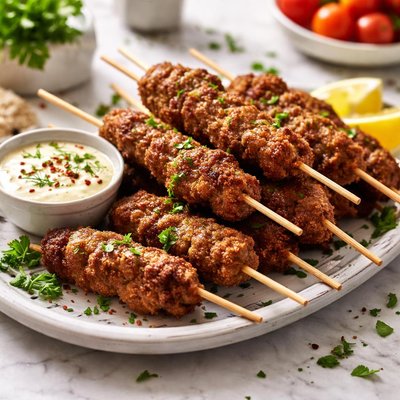 Image of Ukrainian Patychky Meat on a Stick