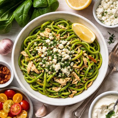 Image of Ukrainian Spinach Noodles