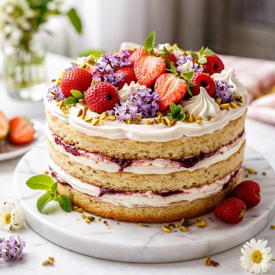 Image of Ukrainian Spring Cake Vesniany Torte