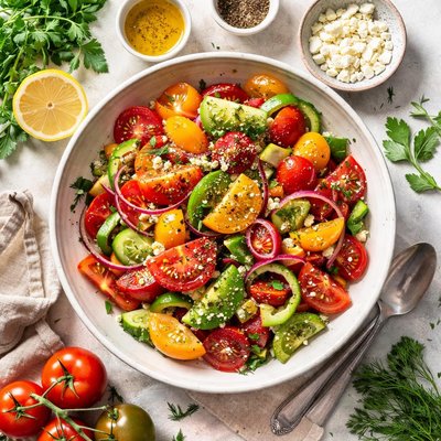 Image of Ukrainian Tomato Salad