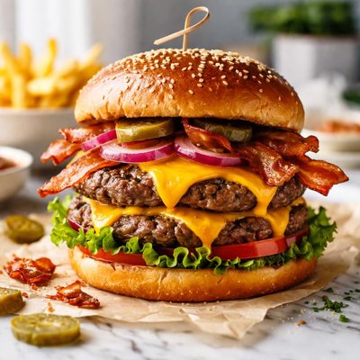 Image of Ultimate Bacon Cheeseburger