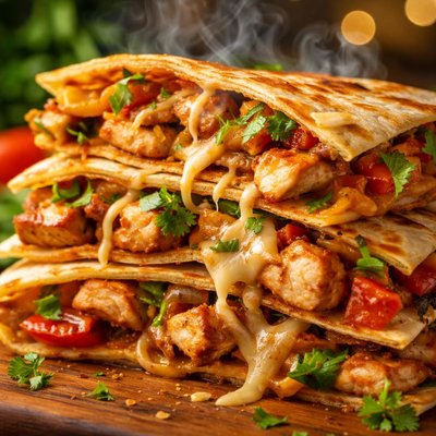 Image of Ultimate Chicken Quesadillas