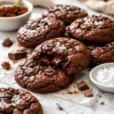 Image of Ultimate Chocolate Truffle Cookies