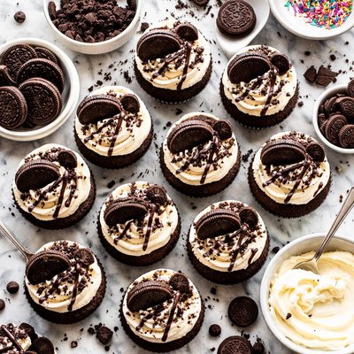 Image of Ultimate Cookies and Cream Lovers Cupcakes
