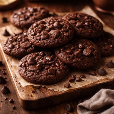 Image of Ultimate Double Chocolate Chip Cookies