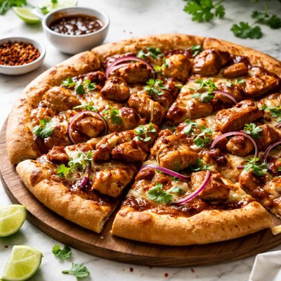 Image of Ultimate Favourite Bbq Chicken Pizza