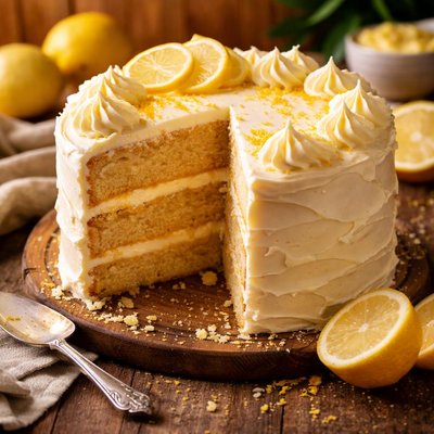 Image of Ultimate Lemon Layer Cake