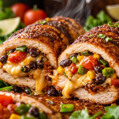Image of Ultimate Mexican Stuffed Chicken