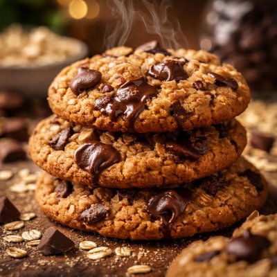 Image of Ultimate Oatmeal Chocolate Chip Cookies