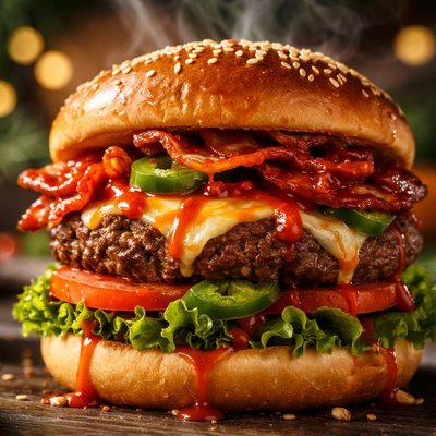 Image of Ultimate Sriracha Burger