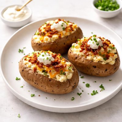 Image of Ultimate Stuffed Potatoes Freezer Friendly