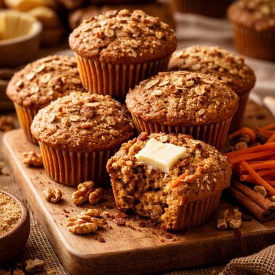 Image of Ultimate Sunrise Carrot Muffins
