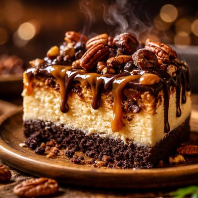 Image of Ultimate Turtle Cheesecake